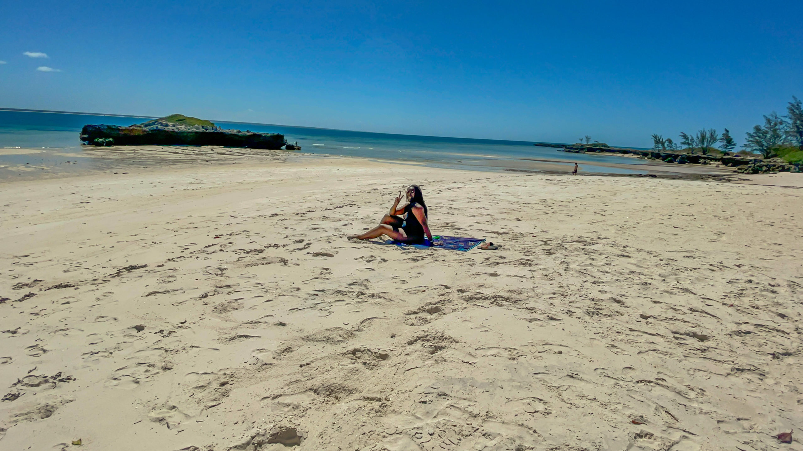 Dr. Jade Duncan in Vilankulo Mozambique 
